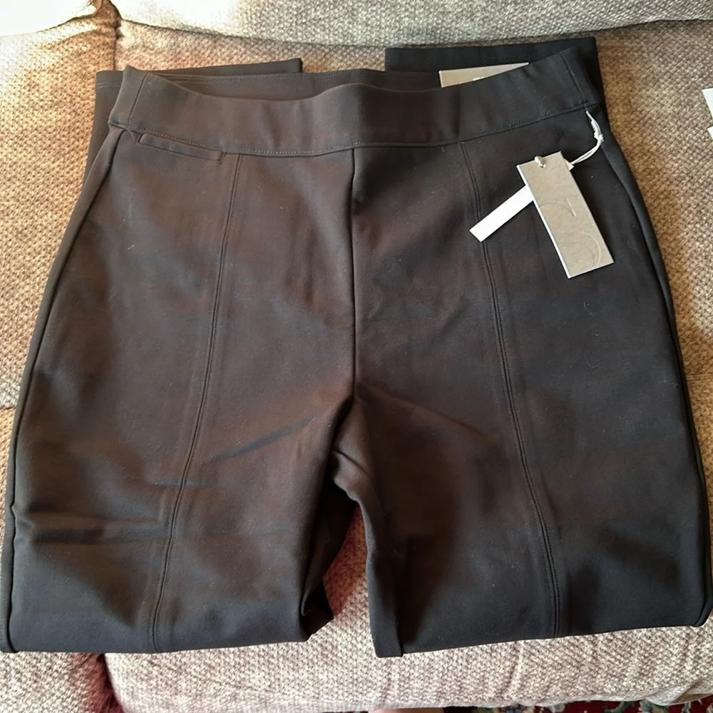 Soft Surroundings Soft Essential Ponte Slim Ankle Pants Misses M - Picture 2 of 4